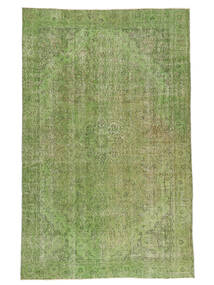 Tappeto Colored Vintage 205X320 Verde/Verde Scuro (Lana, Turchia)