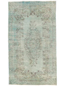 Colored Vintage Vloerkleed 168X293 Groen Wol, Turkije