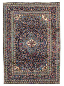  242X345 Medallion Large Keshan Patina Rug Wool