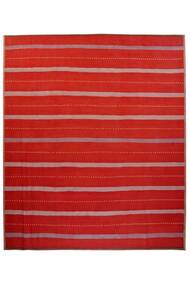  Persischer Kilim Afshar Teppich 251X299 Dunkelrot/Rot