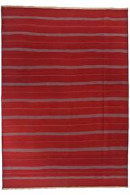  Kilim Afshar Covor 214X300 Persan Dark Red