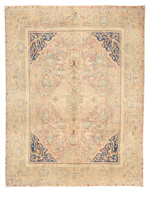 Tappeto Colored Vintage 293X382 Arancione/Beige Grandi (Lana, Persia/Iran)