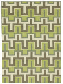  160X230 Washable Mona Rug - Olive Green Cotton