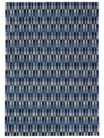 Denver 140X200 Small Blue Wool Rug