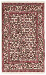 Alfombra Oriental Bidjar Con De Seda 70X113 Rojo Oscuro/Marrón (Lana, Persia/Irán)