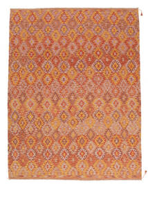  Kelim Afghán Old Style Koberec 268X342 Vlněný Hnědá/Oranžová Velký Carpetvista