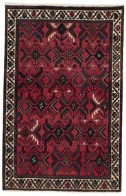  Persan Afshar/Sirjan Covor 97X147 Negru/Dark Red