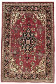  Persan Kashan Covor 105X160 Dark Red/Negru