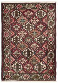 108X152 Alfombra Oriental Bakhtiari Negro/Rojo Oscuro (Lana, Persia/Irán)