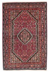 107X160 Bidjar With Silk Rug Oriental Dark Red/Black (Wool, Persia/Iran)