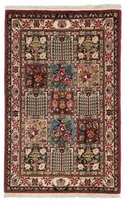 Bakhtiari Rug 100X156 Black/Dark Red Wool, Persia/Iran