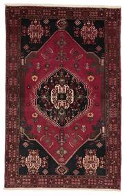  Abadeh Rug 102X161 Persian Wool Black/Dark Red Small