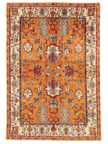  164X244 Kazak Fine Teppich Dunkelrot/Orange Afghanistan Carpetvista