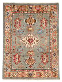  Oriental Kazak Fine Rug 146X201 Dark Yellow/Brown Wool, Afghanistan Carpetvista