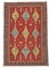  Chilim Suzani Covor 162X237 Dark Red/Maro Carpetvista