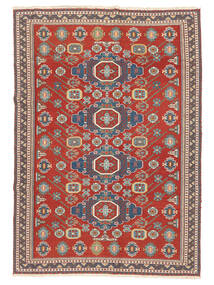  165X233 Chilim Suzani Covor Dark Red/Maro Afganistan
 Carpetvista