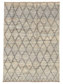 Berber Style Rug 201X279 Orange/Beige Wool, Afghanistan Carpetvista