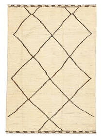 170X240 Tappeto Berber Style Moderno Arancione/Beige (Lana, Afghanistan) Carpetvista