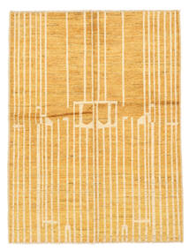  Berber Style Rug 152X207 Orange/Beige Carpetvista