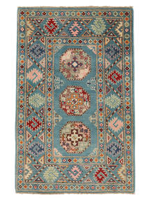  Kazak Fine Tapete 77X123 Lã Pequeno Carpetvista