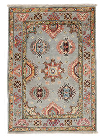  Orientalsk Kazak Fine Teppe 84X117 Brun/Mørk Gul Ull, Afghanistan Carpetvista