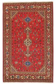 Tappeto Orientale Abadeh 103X162 Rosso Scuro/Marrone (Lana, Persia/Iran)