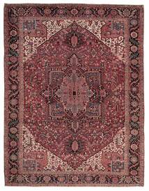  314X408 Heriz Covor Dark Red/Negru Persia/Iran
