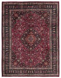  Persian Mashad Rug 305X400 Black/Dark Red