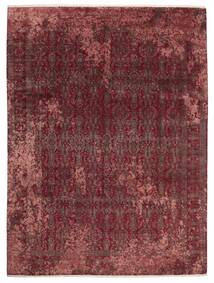  298X402 Damask Collection Rug Dark Red/Black India