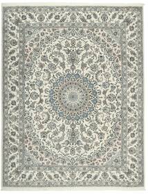  Nain Rug 296X383 Persian Wool Green/Light Green Large