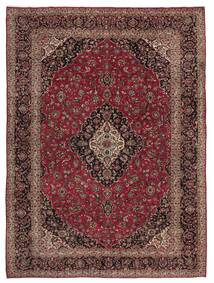 300X402 Keshan Rug Oriental Dark Red/Black Large (Wool, Persia/Iran)