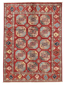  147X200 Medalion Mic Kazak Fine Covor Lână, Carpetvista