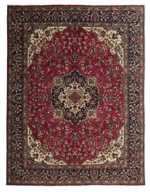 296X391 Tabriz Rug Oriental Black/Brown Large (Wool, Persia/Iran)