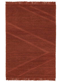  140X200 Small Rhapsody Rug - Rust Red Wool