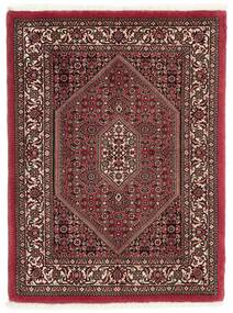  75X103 Medallion Small Bidjar With Silk Rug Wool