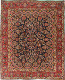 Alfombra Sarouk Antigua 235X285 Rojo Oscuro/Marrón (Lana, Persia/Irán)