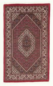 Tappeto Orientale Bidjar Con Di Seta 100X165 Rosso Scuro/Nero (Lana, Persia/Iran)