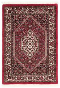 60X90 Tappeto Orientale Bidjar Con Di Seta Rosso Scuro/Nero (Lana, Persia/Iran)