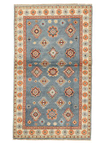  Oriental Kazak Fine Rug 88X158 Dark Grey/Beige Wool, Afghanistan Carpetvista