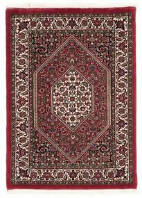 67X90 Bidjar With Silk Rug Oriental Black/Dark Red (Wool, Persia/Iran)