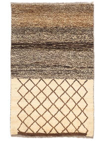  Moroccan Berber - Afghanistan 73X118 Wool Rug Brown/Beige Small Carpetvista