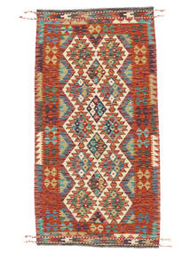  102X200 Small Kilim Afghan Old Style Rug Wool, Carpetvista