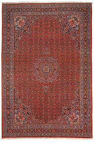  212X313 Bidjar With Silk Rug Dark Red/Black Persia/Iran