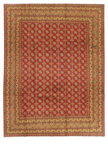 Afghan Fine Colour Rug 255X332 Brown/Dark Red Large Wool, Afghanistan Carpetvista