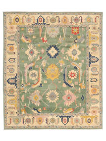 243X307 Kazak Fine Rug Oriental Orange/Dark Yellow (Wool, Afghanistan) Carpetvista