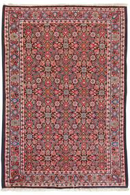 134X199 Sarouk Rug Oriental Dark Red/Black (Wool, Persia/Iran)