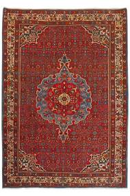  Bidjar With Silk Rug 145X200 Persian Wool Dark Red/Black Small