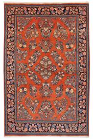  134X205 Sarouk Rug Dark Red/Black Persia/Iran