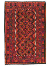  Kilim Maimane Rug 156X242 Dark Red/Black Carpetvista