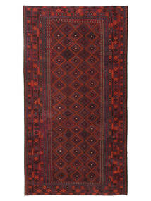  Kilim Maimane Rug 264X486 Wool Black/Dark Red Large Carpetvista